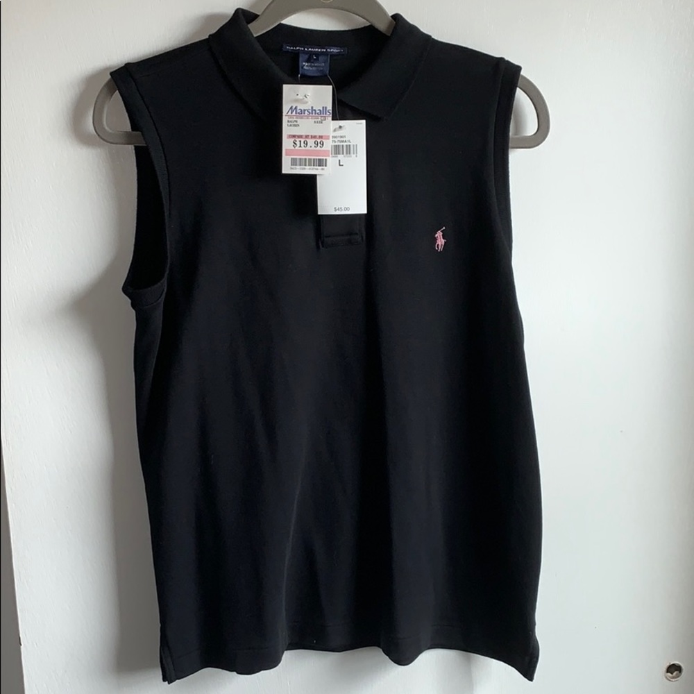Sleeveless Polo Shirt